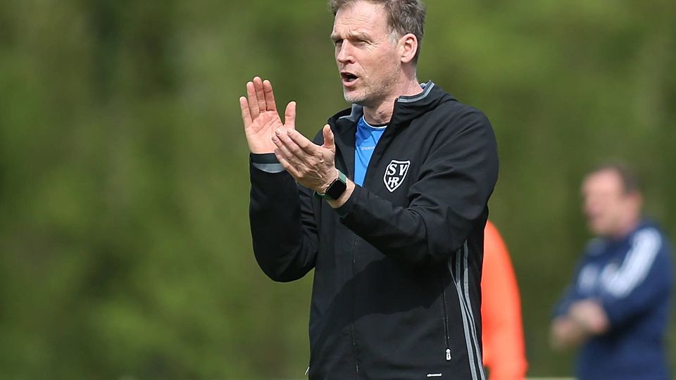 Trainer Heiko Barthel hat erst kürzlich seinen Vertrag verlängert.