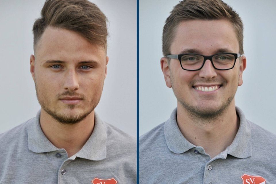 Die neuen Trainer (v.l.) Patrick Matysik und Max Gengnagel 