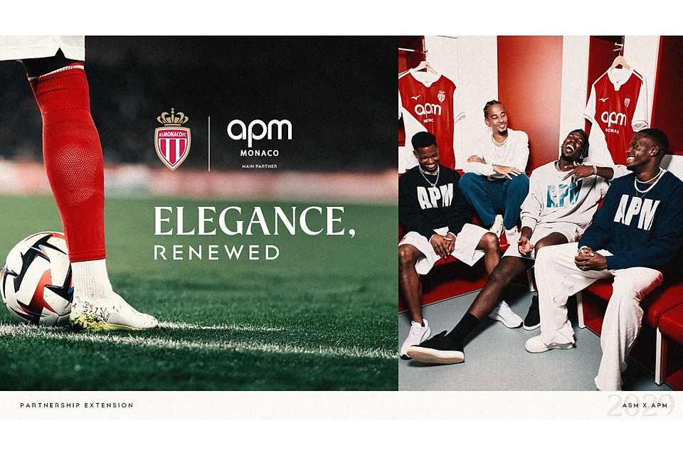 APM Monaco bleibt Haupt- und Trikotsponsor der „Rouge & Blanc“ APM Monaco bleibt Haupt- und Trikotsponsor der „Rouge & Blanc“