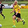 Matthias Schötz (gelbes Trikot) hat beim SV Neukirchen-Steinburg angeheuert F: Tschannerl