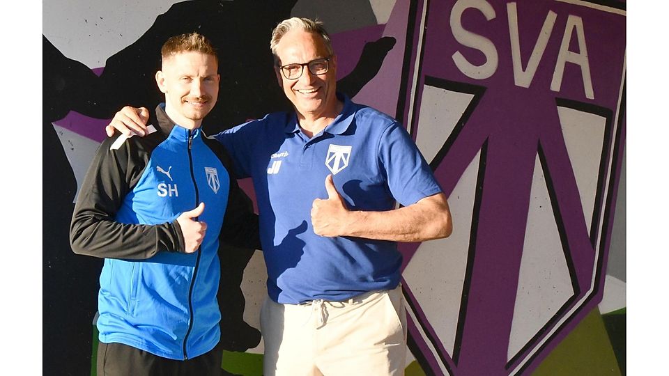 Dem sportlichen Leiter Jens Urbanczyk ist es gelungen, mit Stefen Huber (links) einen geeigneten Nachfolger für den im Sommer scheidenden Erfolgscoach Pedro Locke zu finden und sein Nachfolger freut sich auf seinen neue Aufgabe