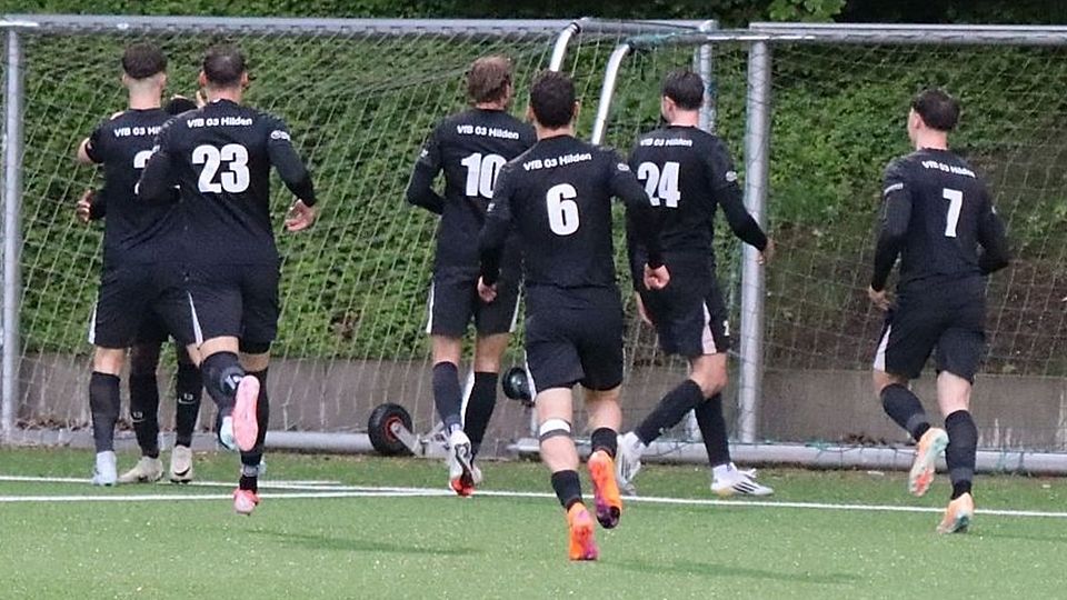 Läuft für den VfB Hilden am Sonntag alles nach Plan, könnte der Aufstieg feststehen.
