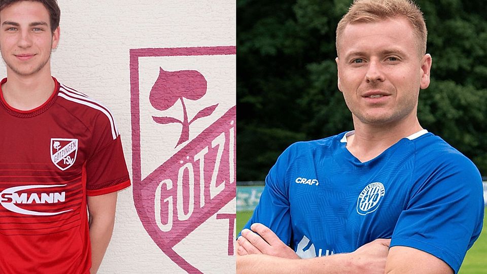 Felix Holderbach (l.) aus Götzingen/Eberbach führt in der Torjägerliste der Buchener Kreisliga hauchdünn vor Eduard Weismann-Penner.