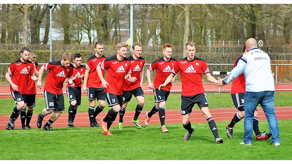 Vor dem Spiel gegen Schüttorf verspürt der SC Melle keinen Druck. F: Dirk Franke