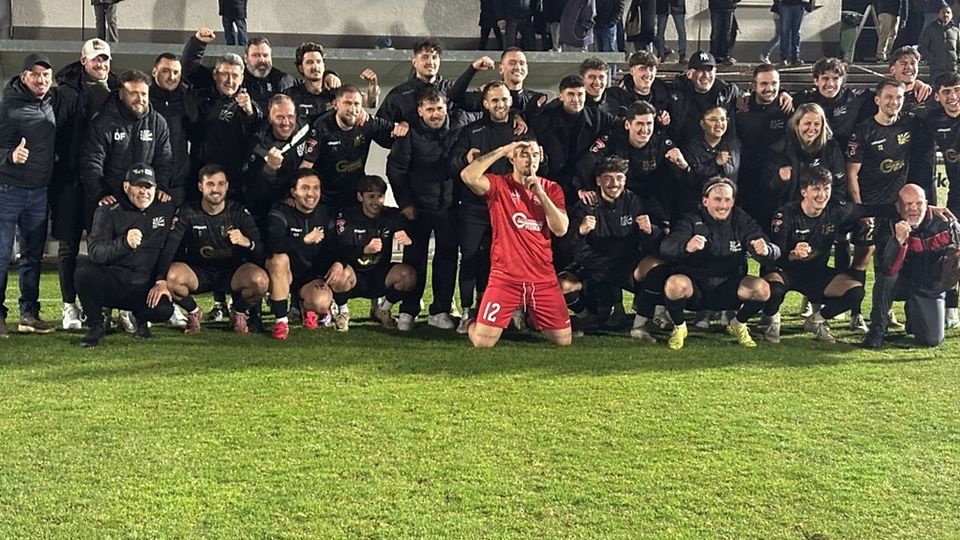 Nach dem Einzug ins Pokalfinale strahlten die Villinger um die Wette. 