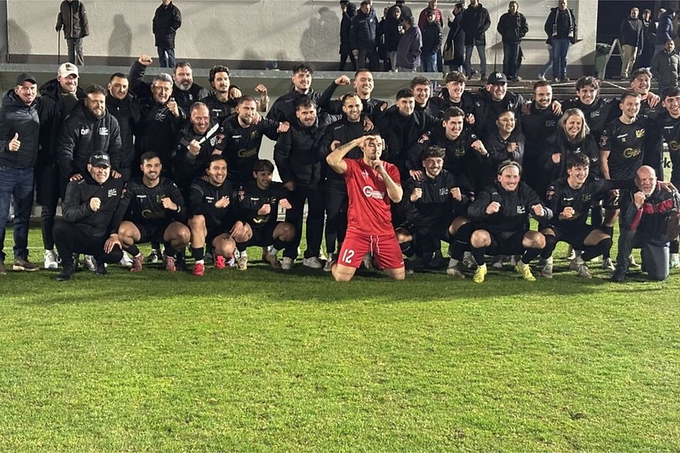 Nach dem Einzug ins Pokalfinale strahlten die Villinger um die Wette. 