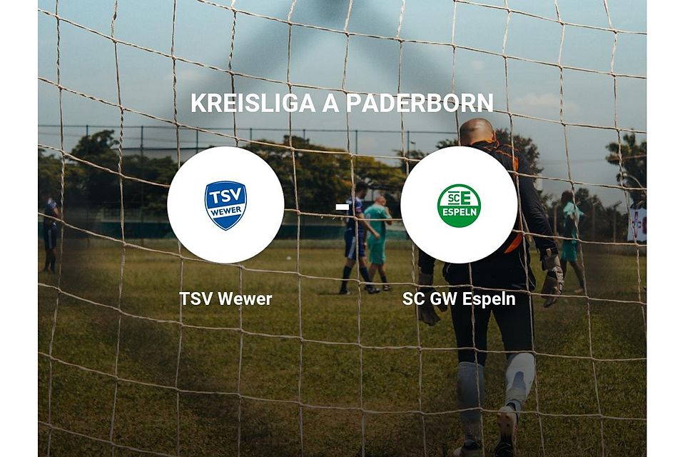 TSV Wewer gegen SC GW Espeln