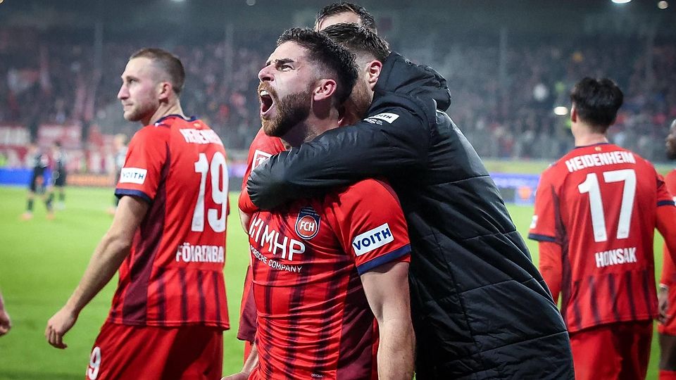 Last-Minute-Monster: Der frühere Hachinger Stefan Schimmer für Heidenheim wie am Schnürchen.