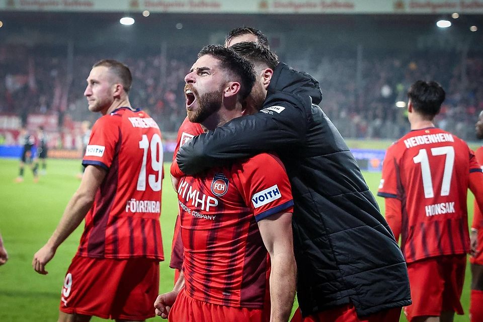 Last-Minute-Monster: Der frühere Hachinger Stefan Schimmer für Heidenheim wie am Schnürchen.