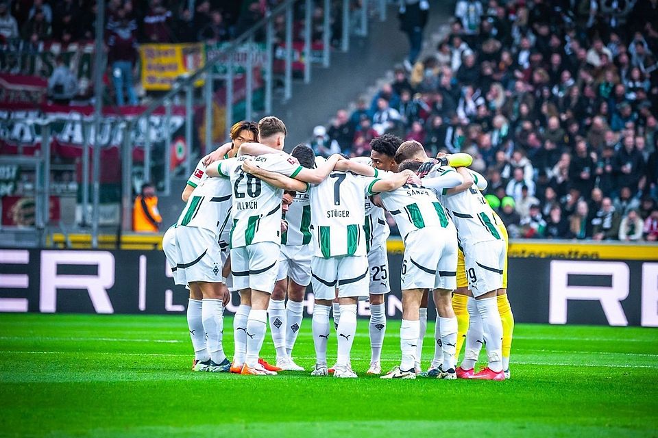 Für die EInlaufkindert war der Borussia-Park ein besonderes Erlebnis.
