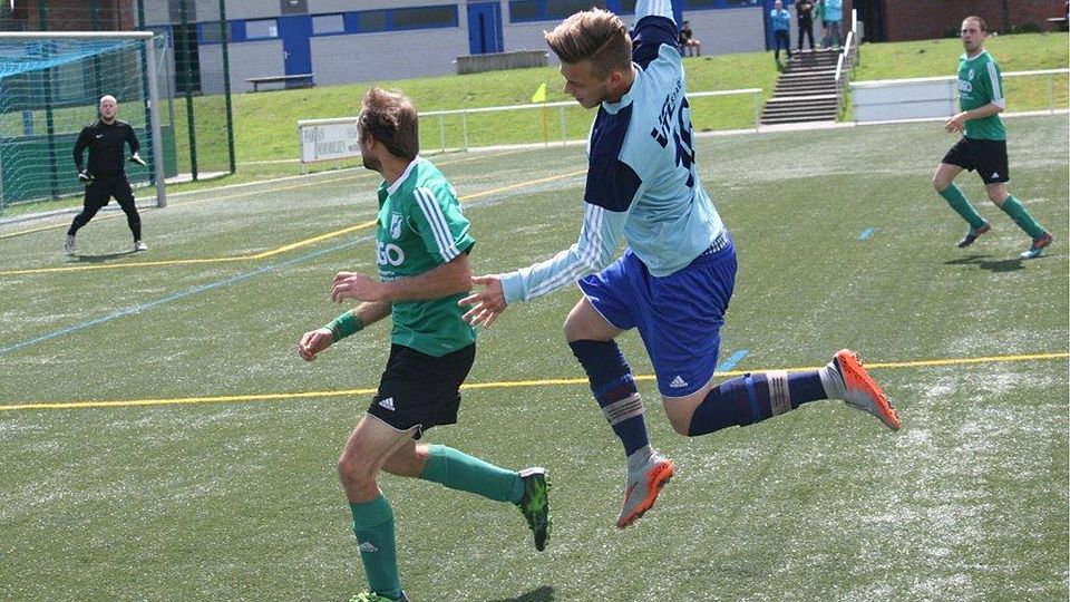 Justin Schüler machte ein gutes Spiel gegen die SV Drochtersen/Assel IV.