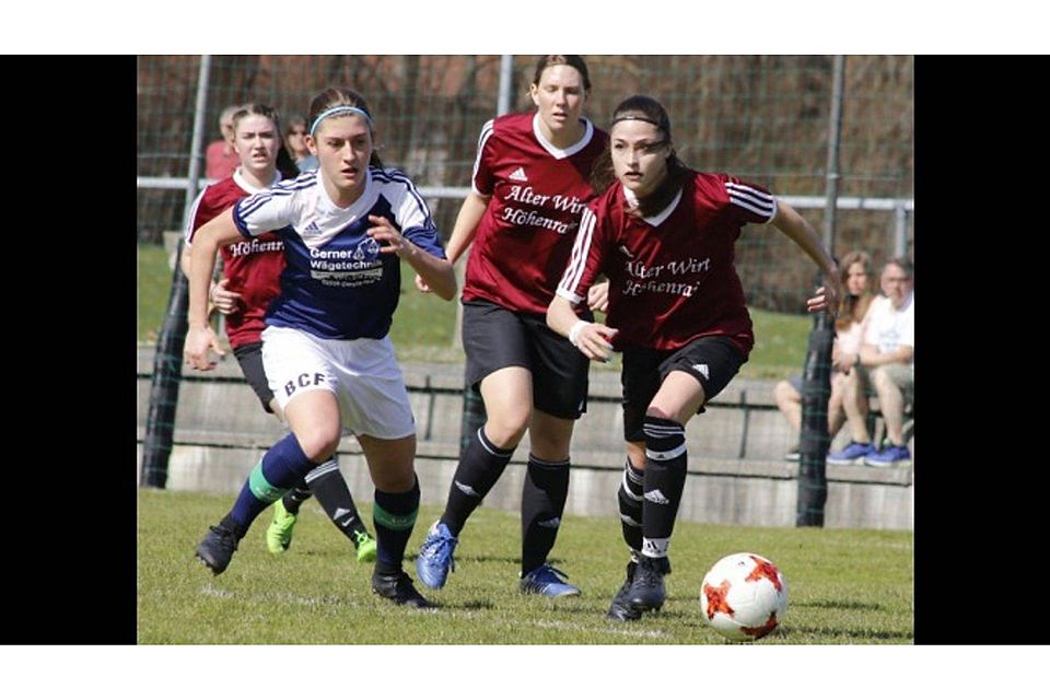 Die Damen des FSV Höhenrain konnten das Spiel für sich entscheiden. Foto: Sabine Hermsdorf-Hiss