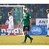 Spielte nach einem Zusammenstoß im Derby beim VfL Osnabrück mit Dieter-Hoeneß-Gedächtnis-Turban: Marco Pischorn. Foto: Getty Images
