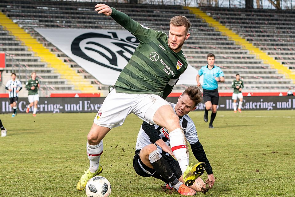 Eric Hottmann entstammt der Jugend des VfB Stuttgart.