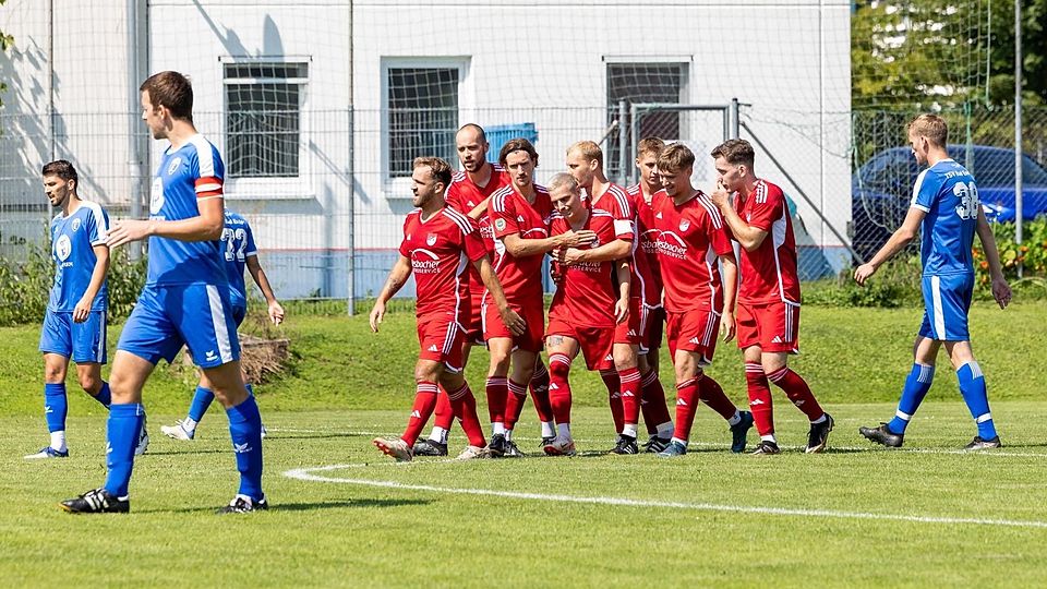 39 Tore durfte der SV Miesbach im ersten Halbjahr der Bezirksligasaison bejubeln – die zweitmeisten nach Spitzenreiter Dornach.