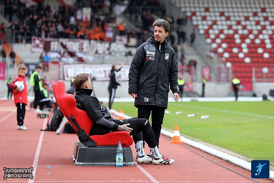 Thomas Kost (r.) war zuletzt Co-Trainer beim FC Rot-Weiß Erfurt.