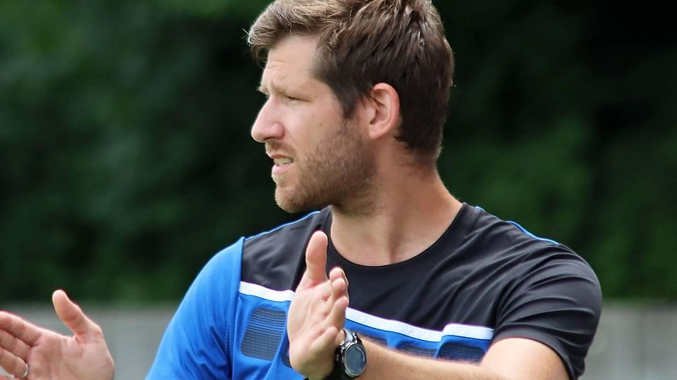 Sauer auf sein Team und den Schiedsrichter: Manuel Eisgruber.