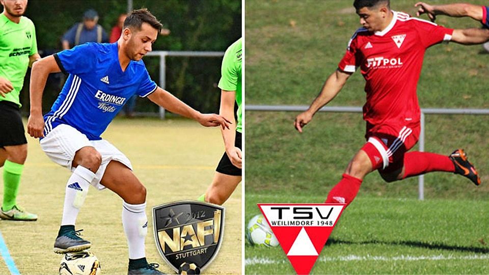 Stehen ihren Clubs wieder zur Verfügung: Erdem Akcan (links) und Tamer-Harun Fara (rechts). Fotos: Günter Bergmann / Frey / Collage FuPa Stuttgart