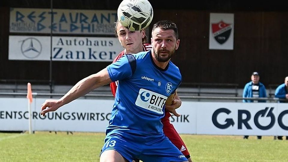 Nach der Heimniederlage gegen die SpVgg Wiesenbach rutscht Max Lamatsch mit dem FC Günzburg immer tiefer in den Abstiegskampf.