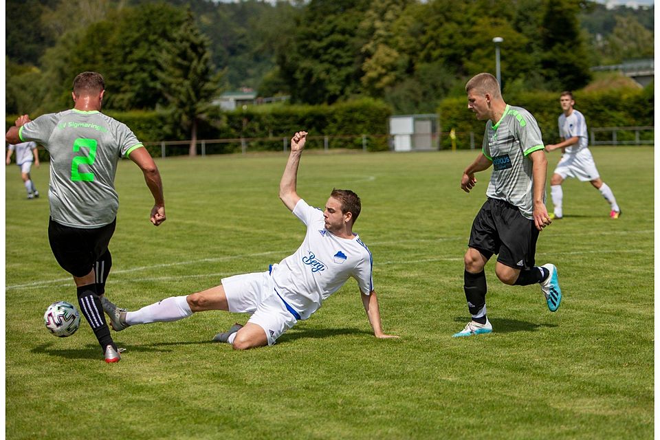 Am Ende streckten sich die Öpfinger vergebens. Die SG unterlag im Bezirkspokal in Sigmaringen im Elfmeterschießen.