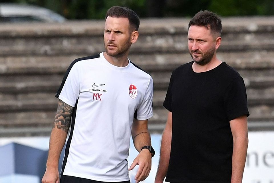 Das Offenburger Trainerteam Michael Kovács (links) und Marc Hertwig muss fünf Leistungsträger ersetzen.