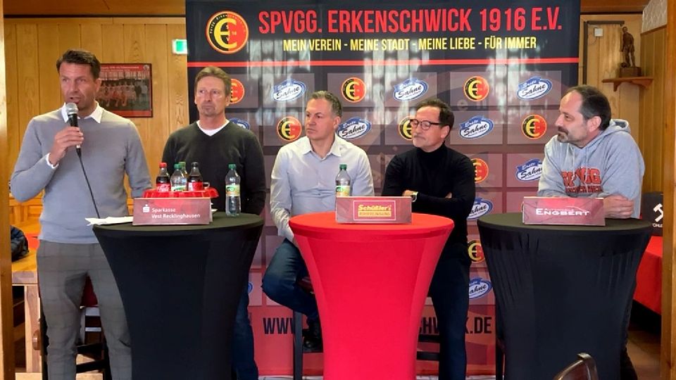 (v. l.) Magnus Niemöller, Toni Schreier, Olaf May, Michael Lusch, Andreas Giehl