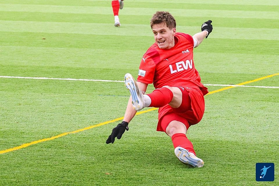 Lukas Rietzler darf sich nach überstandener Verletzungspause wieder im Team des FC Memmingen als genesen zurückmelden.