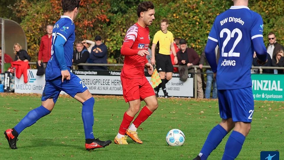 Linus Krajac fühlt sich beim SV Sonsbeck pudelwohl.