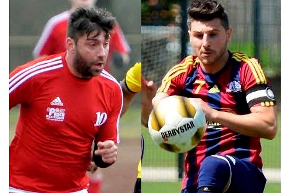 Erkan Öztürk (links) und Chrisovalantis Tsaprantzis (rechts) werden künftig als Spielertrainer den FC Leverkusen coachen. Fotos: Uli Herhaus