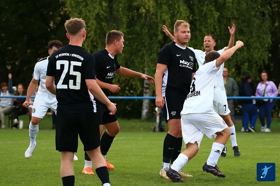 Die SG Weinheim/Heimersheim feierte einen knappen Sieg vor der Winterpause. Die SG Weinheim/Heimersheim feierte einen knappen Sieg vor der Winterpause.