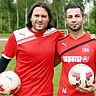 Ein eingespieltes Team: Benedikt Richter (links) und Özgür Halavart werden in der nächsten Saison die erste Mannschaft der TSG Thannhausen trainieren und auch selbst als Spieler verstärken. 	F.: Alois Thoma