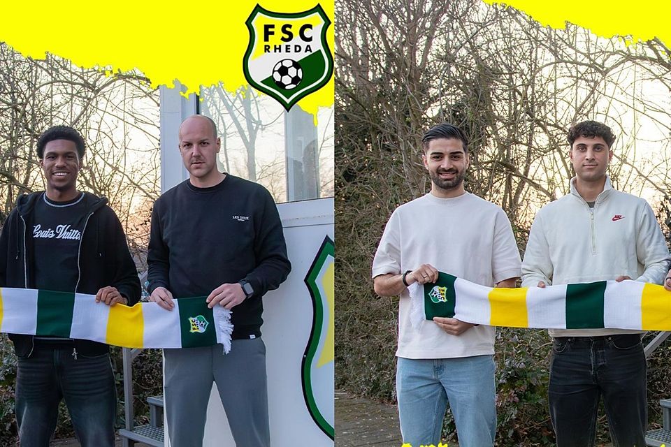 Christopher Hankemeier mit Camron Parkes (links), Martin Aciz mit Lukas Acar (rechts)