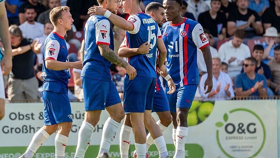 Die Rasenspieler hat in der Vorrunde häufig Grund zu jubeln.