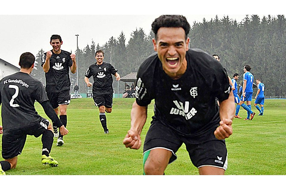 Er jubelt nicht mehr für den FC Gundelfingen: Daniel Cesar Viana dos Santos.  