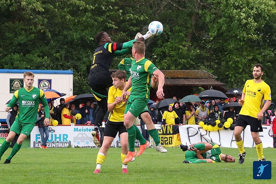 Torhüter Samuel Diarra vom SV Neidenstein war ein Garant für lediglich 28 Gegentore.