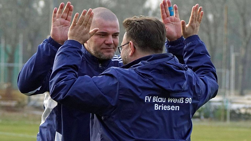 Beim FV Blau-Weiß Briesen darf man sich auf fünf Neuzugänge freuen. Drei andere verlassen den Verein aber.