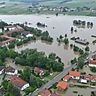Das Hochwasser machte den Relegationsspielen in Petershausen und Umgebung einen Strich durch die Rechnung.