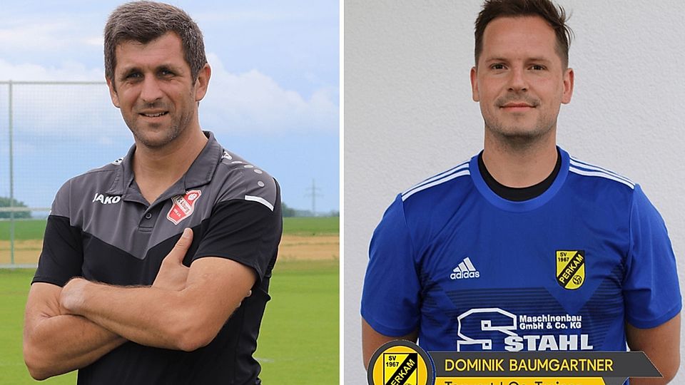 Stefan Röhrl (li.) wechselt vom FC Alburg zum RSV Parkstetten. Für ihn übernimmt Dominik Baumgartner (re.) beim FC Alburg.
