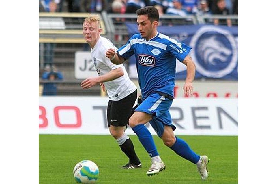 Bis 2016 beim VfB: Alessandro Ficara (rechts, hier gegen Cloppenburgs Nils Köster Meyer