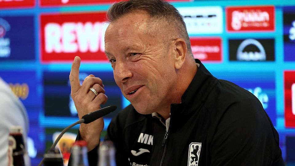 Kriegt er 1860 in den Griff? Markus Kauczinski.