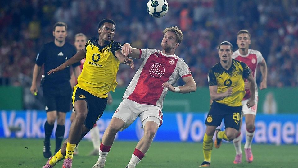 Lief im DFB-Pokal gegen Borussia Dortmund auf: Essen Dominik Martinovic.