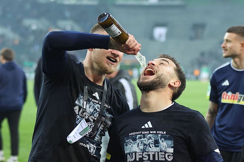 Feiern darf erlaubt sein: MSV Duisburg in der 3. Liga! 