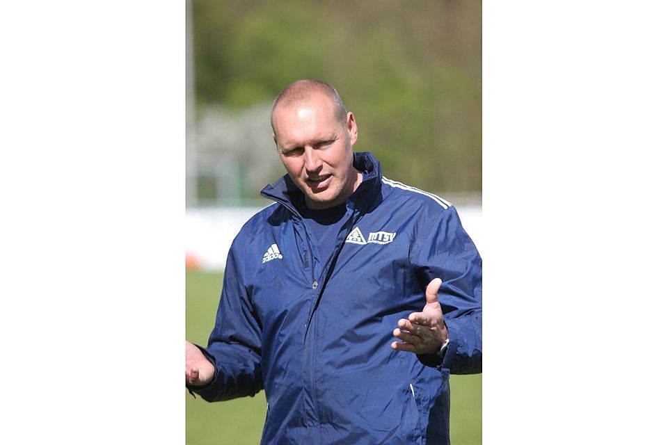 MTSV-Trainer Carsten Lähn.