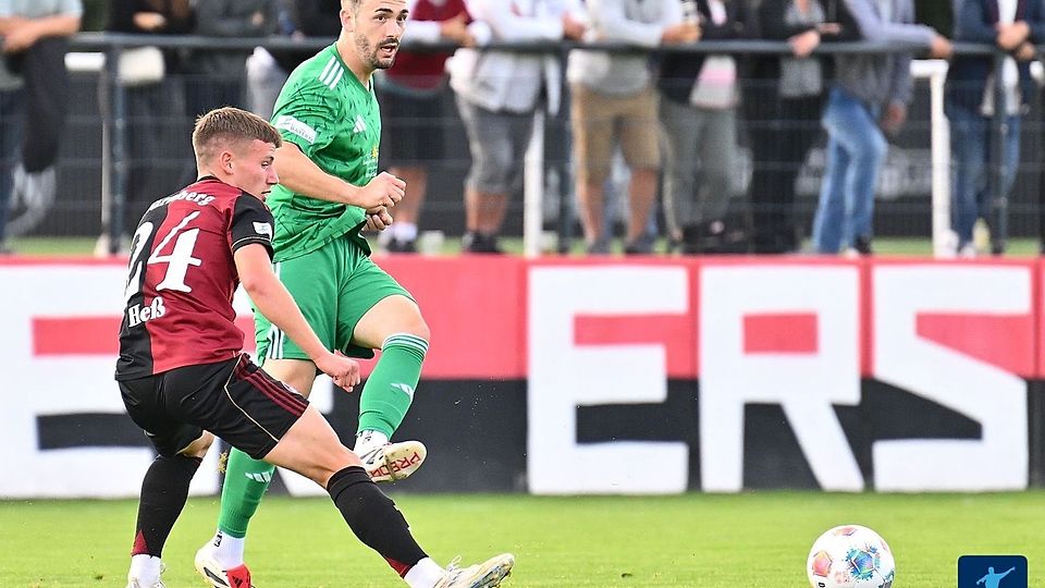 Tom Abadjiew (in grün) verabschiedet sich aus Ansbach.