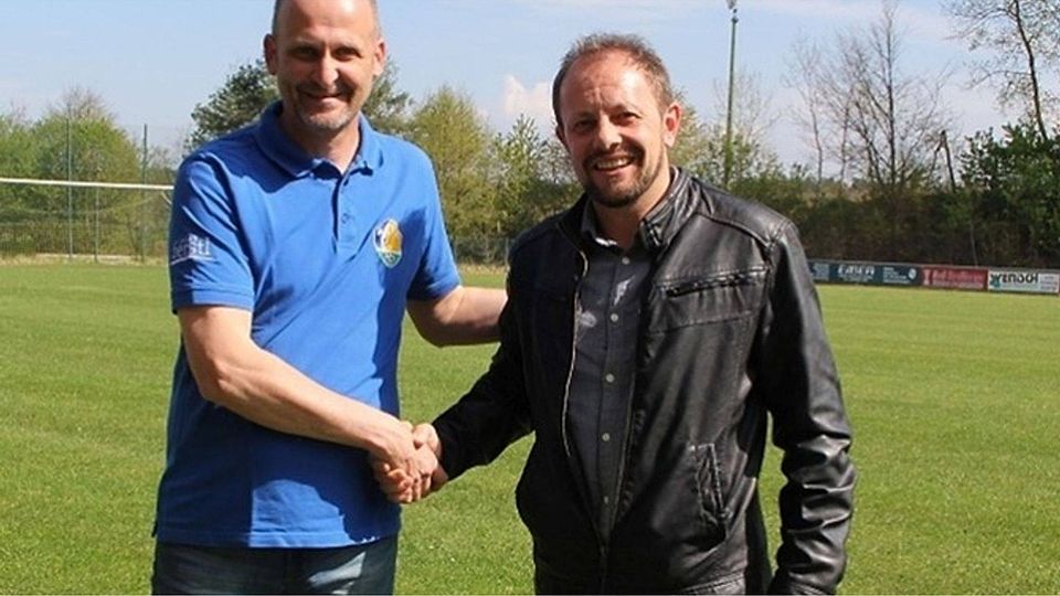Adi Götz (rechts) hat kein Verständnis für seinen Rauswurf beim Schwarzhofener Bezirksligisten. Foto: rtn