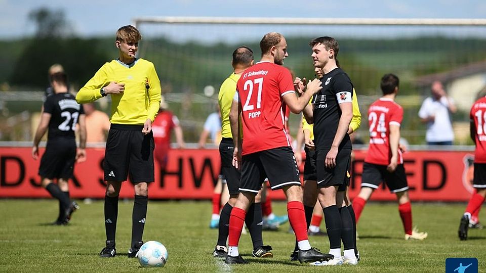 Das Derby in Schwebenried endete 1:0 für die Gäste aus Schweinfurt.