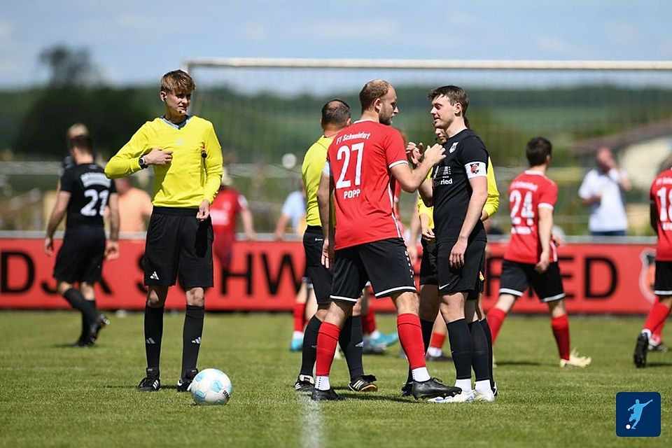 Das Derby in Schwebenried endete 1:0 für die Gäste aus Schweinfurt.