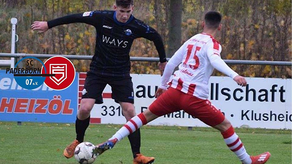 Sicherte den Punktgewinn: Paderborns U21-Spieler Hendrik Mittelstädt traf gegen Siegen zum 1:1-Ausgleich. 