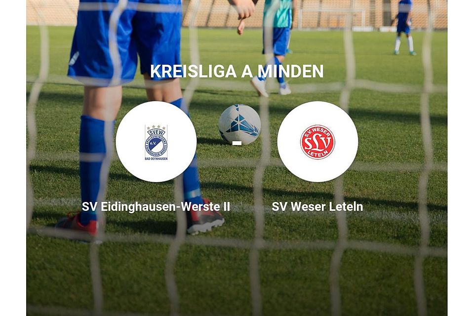 SV Eidinghausen-Werste II gegen SV Weser Leteln