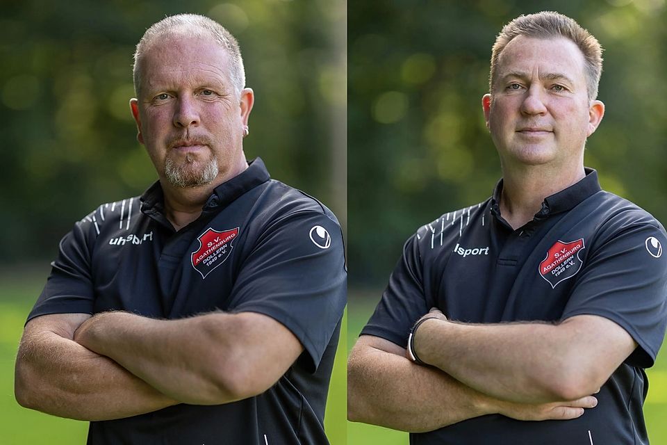 Carsten Junge und Adolf Ebeling überwintern mit dem SV Agathenburg/Dollern auf Platz eins der 1. Kreisklasse. 